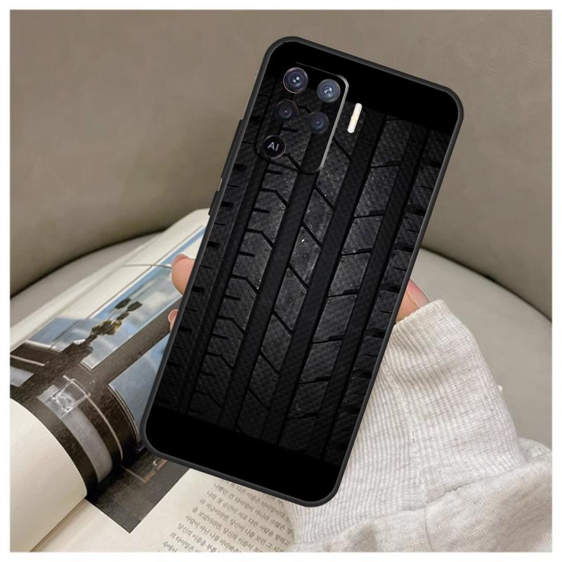 

Tire Tread Wheel Case For Oppo A16 A76 A96 A60 A98 A58 A78 A18 A38 A80 A40 A77 A57 A17 A74 A54 A94 A15 A5 Pro OPPO A76