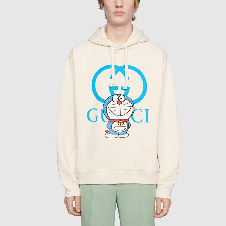GUCCI Sweatshirts Unisex Beige Hooded Non Detachable Moderate 646953-XJDE1-9150