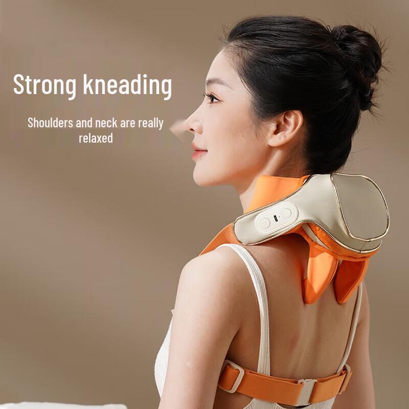 HEZHENG Intelligent Kneading Neck & Shoulder Massager CN Plug (adapter Included)