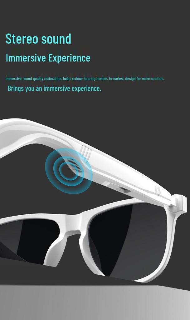 AI Smart Glasses with Ultra-long Battery & Cycling Navigation