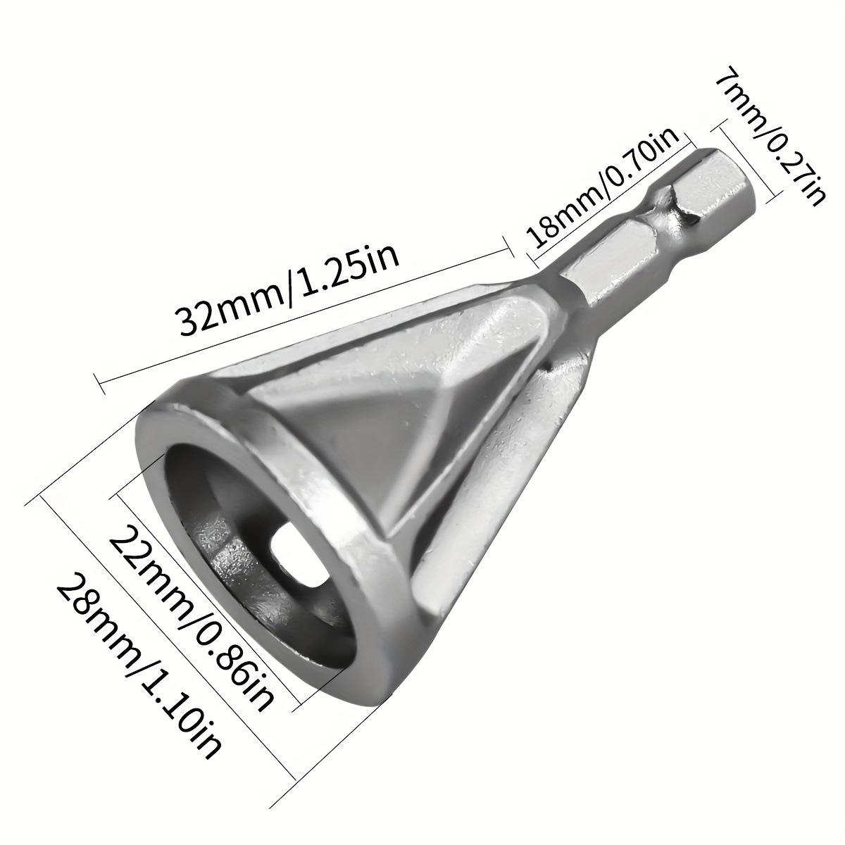 

Precision External Chamfer Tool - High-Speed Bearing Steel Blades for Clean Threads and Burr-Free Edges on Various Materials 1PC