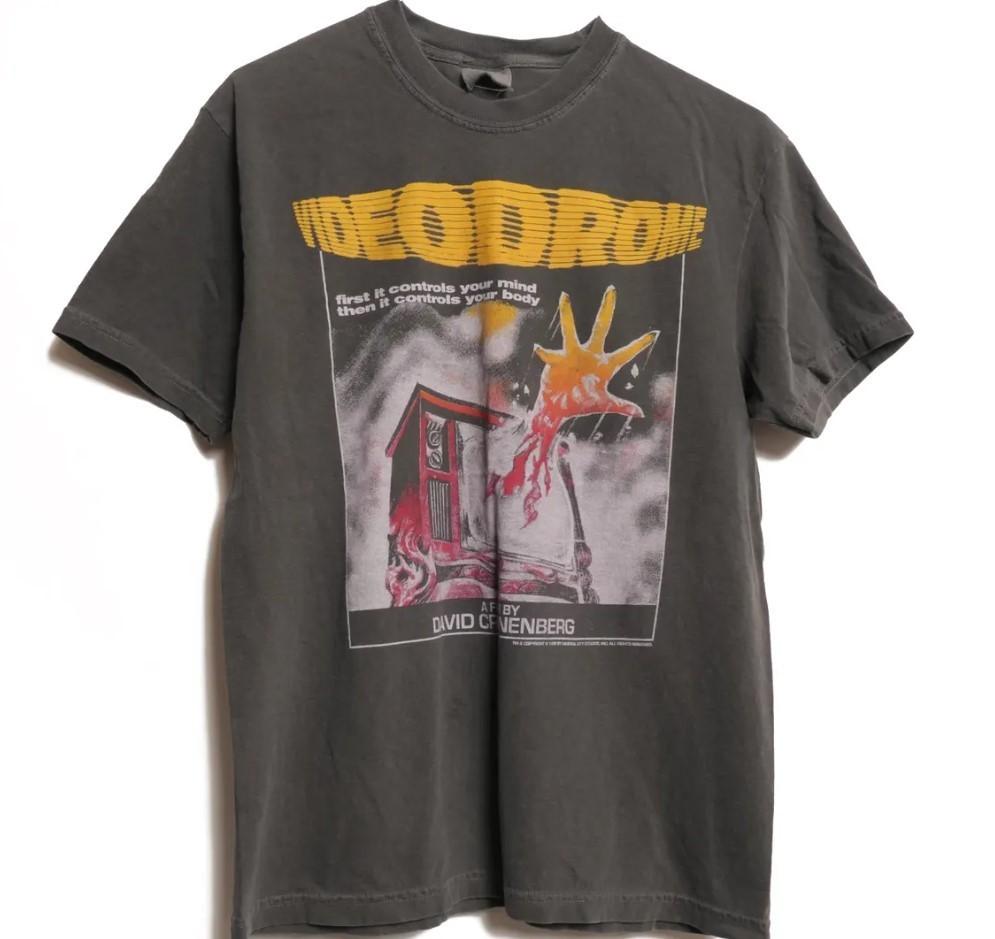 Videodrome David Cronenberg Tee 1980 s Psychological Drama Film Body Trauma Horr XXL