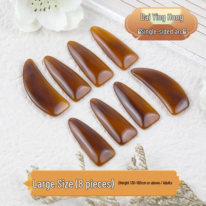 Golden Cicada Nano Guzheng Fingernails for Children and Adults - Beginner to Professional Grade
