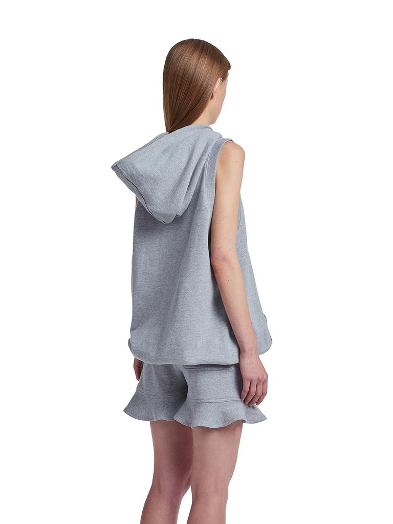 Hoodie Vest_Grey
