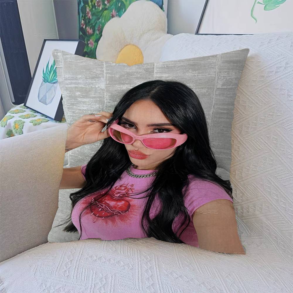 K-Kimberly L-Loaiza Pillow Covers Cartoon Sofa Decorative Home Double-sided Printing Short Plush Cute Cushion Cover
