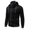 Hoodies Men Long Sleeve Casual Jacket Sweatshirt Cotton Coat Hoody Tops