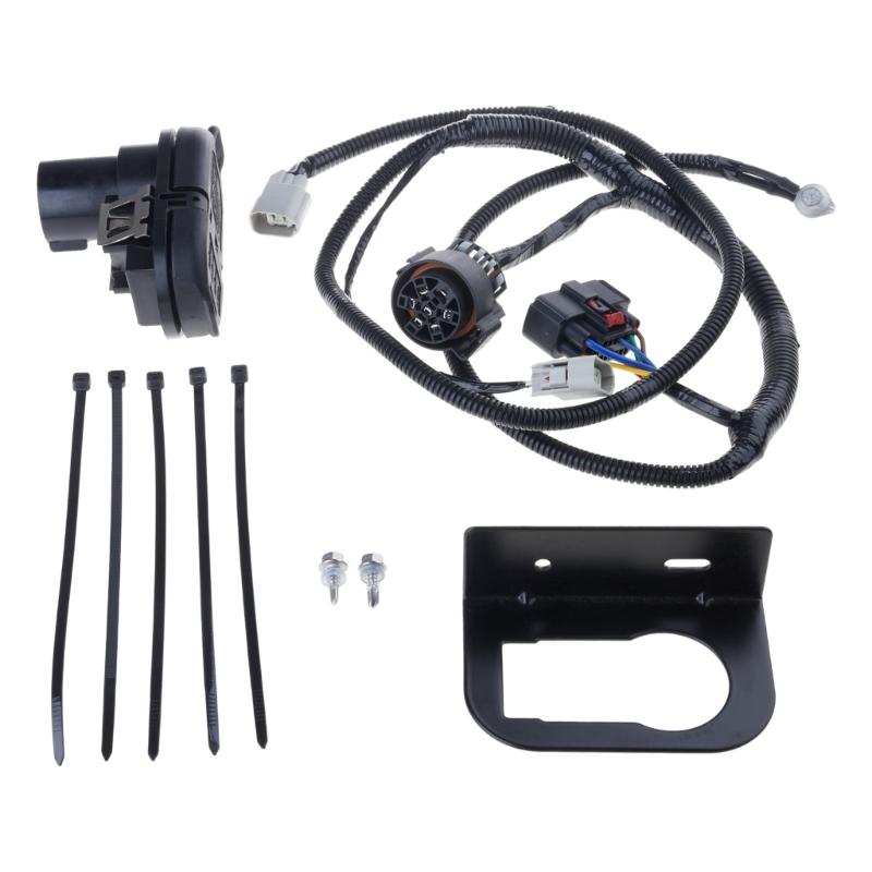 Trailer Rear Bumper Tow Connector Wiring Harness for 2015-2020 HL3Z-13A576-D Hitch Wire Kit Without Parking Aid 1