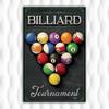 Billard Leinwand Bild Poster Wand Kunstdruck Leinwand Malerei Nordic Poster und Drucke Wand Bilder Zimmer Dekor Rahmenlos