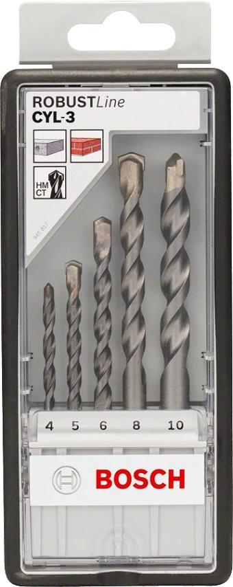 Cyl-3 Drill Set Fi 4,5,6,6,8,10,12 7 Pcs - B 2607010545