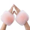 Soft Furry Wrist Sleeves for Fashionable Women and Trendy Youth Arm Warmer Multicolored Y2K Furry Wrist Cuffs
