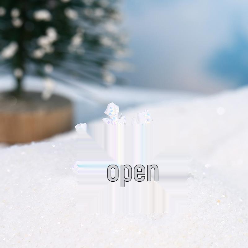 Creative Moss Christmas Ornaments: Micro Landscape Bottle & Tree Deco - Succulent DIY Scene Accessories