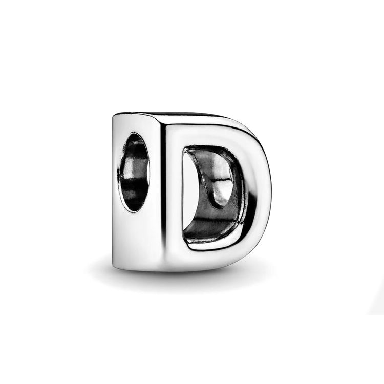 Pandora Moments Trendy Letter D Charm Women Charm Silver 797458 Silver,F