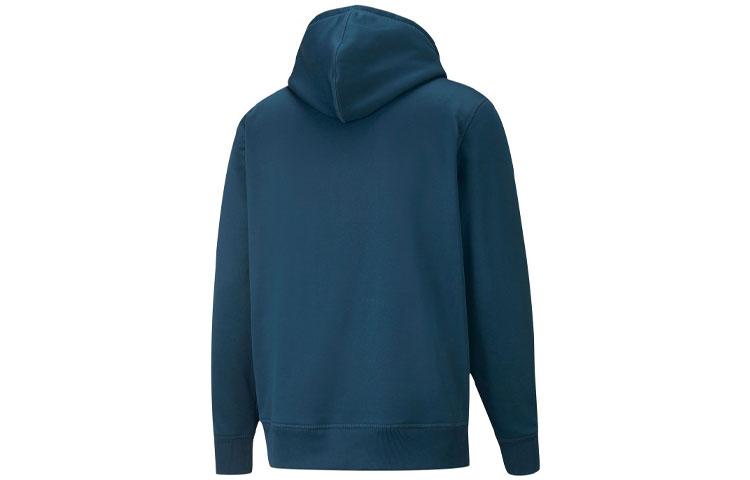 Puma T7 Sweatshirts Unisex Dark Blue Hooded Moderate 532842-65