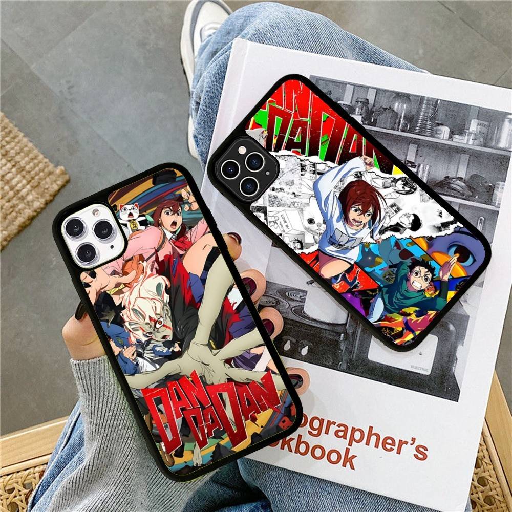 Anime D-Dandadan Phone Case For IPhone 17 16 15 14 13 Plus 12 11 Pro Max PC+TPU Cases Back Cover