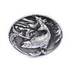 Western Cowboy Fish Belt Buckle For Mens Jeans Accessories Metalowa klamra do paska