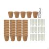 45Pcs Plant Seedling Pots Nursery Lightweight Multipurpose Round Planting Containers
