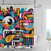 Domácí sprchové závěsy do koupelny voděodolná látka Moderní severský styl koupelnové závěsy sprchový závěs 180x200 240x180 aaaa
