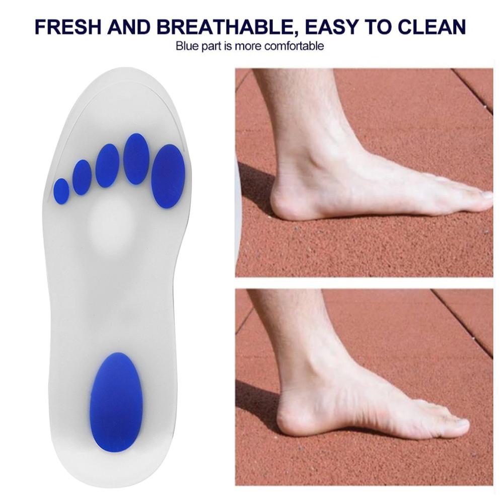 Silicone Insoles Effective Pain Relief For Plantar Fasciitis Heel Spurs Arch Pain For Everyday Wear