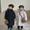 Manteaux d'hiver pour enfants à capuche, épais et chauds, doublure en fourrure, parkas coupe-vent pour tout-petits et enfants