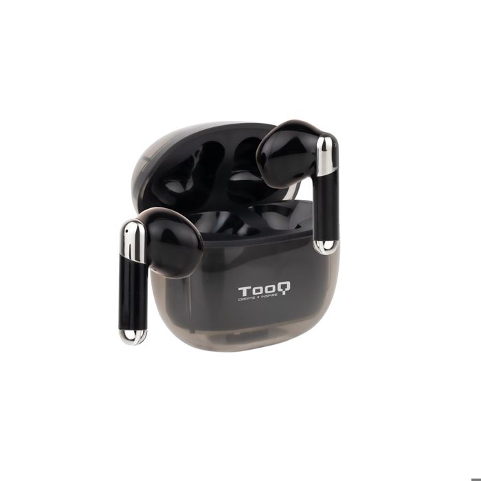 אוזניות אלחוטיות TOOQ TQBWH-0054B - אוניקס עם מיקרופון בלוטות' ומארז טעינה - שחור