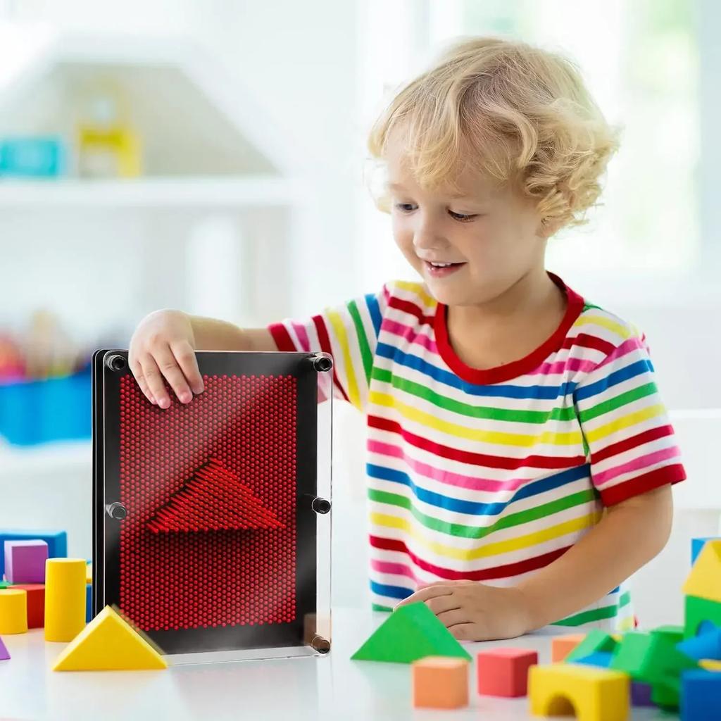 3D klon Kovový špendlík Antistresové umění Klon Tvar ruky Model dítě Hračky Pinscreen Jehla Tabule Sochy Malba Řezba Pinart Dárek