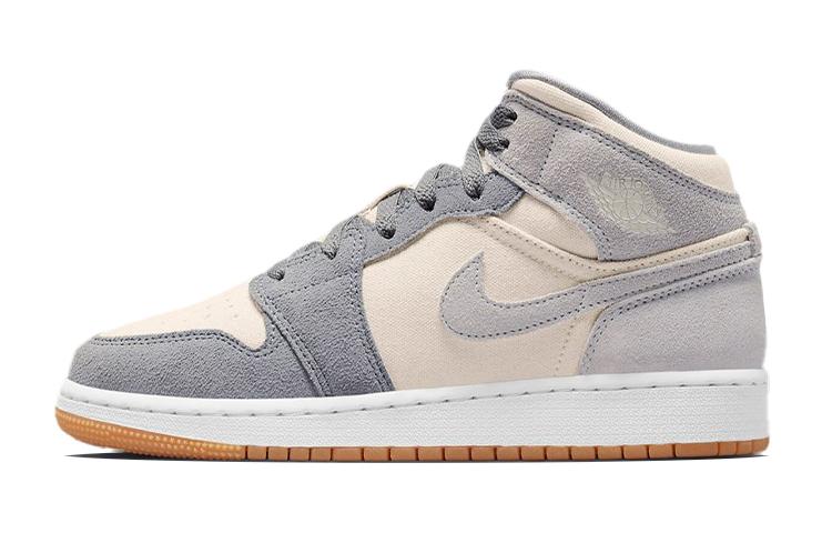 

Jordan 1 Mid SE Coconut Milk Particle Grey GS DN4346-100 36