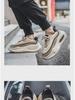 2024 Autumn Men's Breathable Running Shoes: Versatile, Thick-Soled, Air Cushion Dad Sneakers