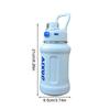 Insulated Stainless Steel Water Bottle Water Bottle For Sports Gym Leakproof Wide Mouth Bottle For Hot Cold Drink With Straw Lid
