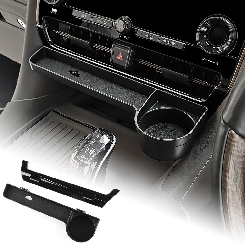 FDAIUN Car Center Console Air Additional and Cup Holder for Toyota Alphard and Vellfire 2023 Console Storage Easy ABS from Scratches and Specially