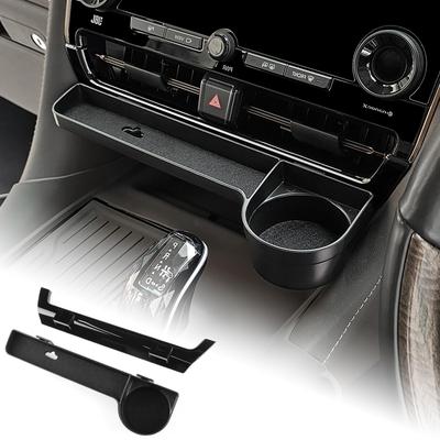 FDAIUN Car Center Console Air Additional and Cup Holder for Toyota Alphard and Vellfire 2023 Console Storage Easy ABS from Scratches and Specially