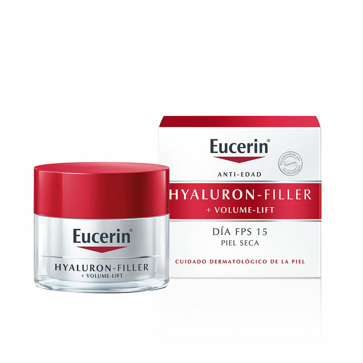 Дневной антивозрастной гель Eucerin Hyaluron Filler Volume Lift для сухой кожи