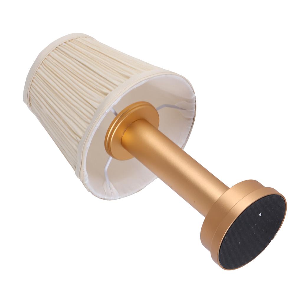 USB LED Schreibtischlampe Stoff Schreibtischlicht Haus Schlafzimmer Hotel Büro Dekoration Warmes Licht 5V