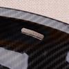 4pcs Carbon Fiber Style Interior Door Handle Bowl Cover Trim Fit For BMW 5 Series E60 E61 2006-2010
