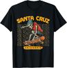 Skeleton Skater Santa Cruz Old School Retro Skateboard Beach Unisex T-Shirt