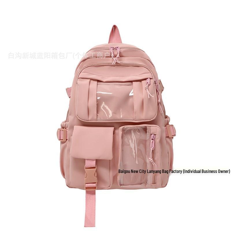 

Korean Style Women s Backpack: Chic and Versatile for Middle and High School Students