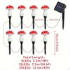Garden Mushroom Lamp Accessories Art Gardening Gifts Pathway Light Landscape Ornament for