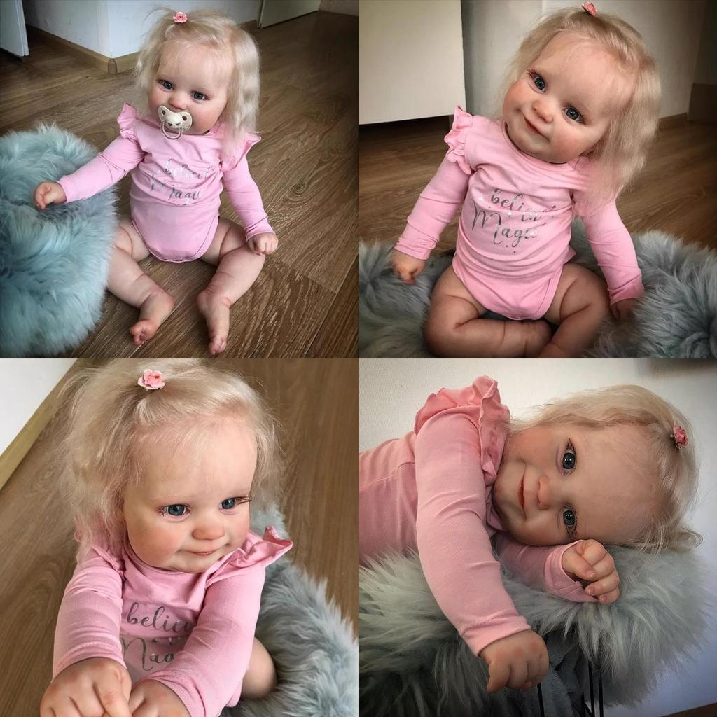 Silicone Baby Doll Realistic Girl Toy For Collectors And Gift Giving