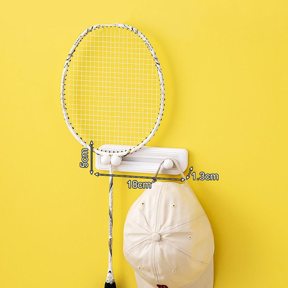 Adjustable Shuttlecocks Storage Bucket Removable Hook Storage Hooks  Badminton Equipment