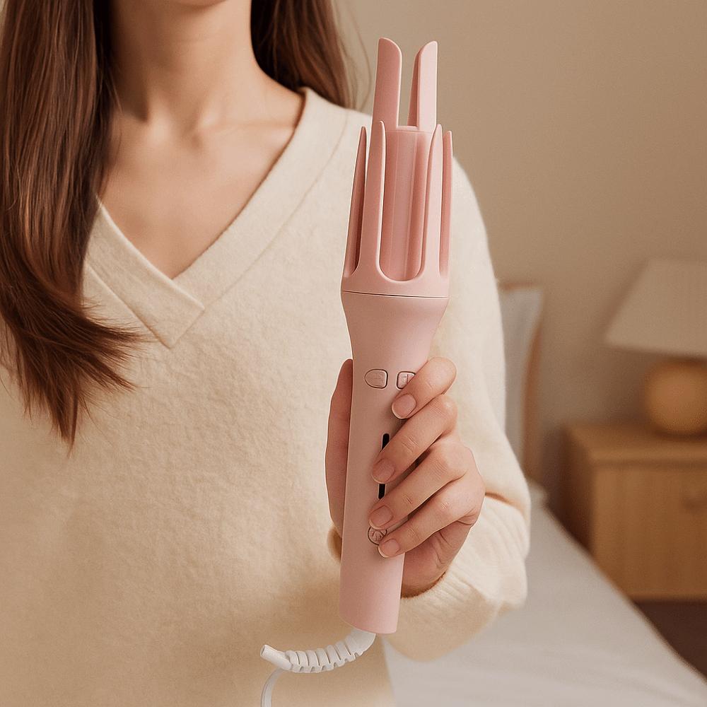 Rotating Automatic Hair Curler 32MM Hair Curling Machine Portable Curling Iron Student