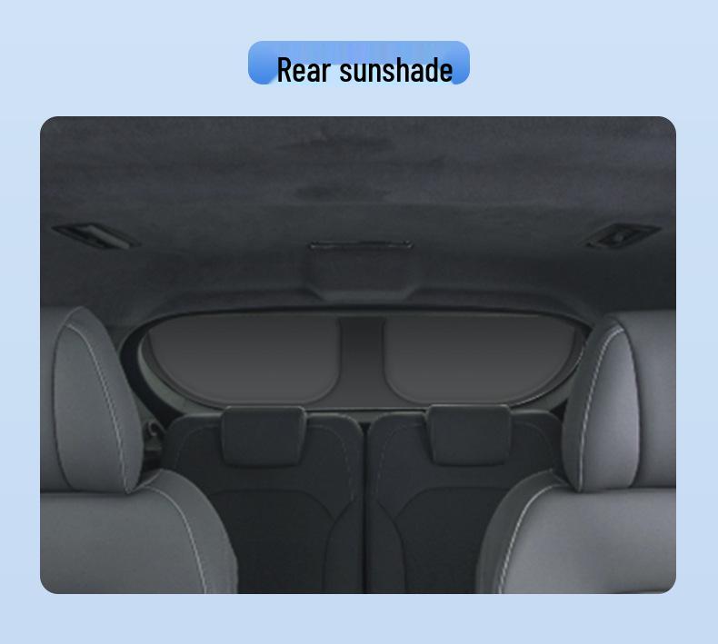 Denza 25 N8L Car Window Sunshade: Heat Insulation, Sun Protection, Privacy, Opaque Camping Shield