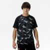Mizuno Table Tennis Game Short JTTA Black Shirt, Sleeve, Certified, Moisture-Wicking, Quick-Drying, Unisex, 82JAC104,