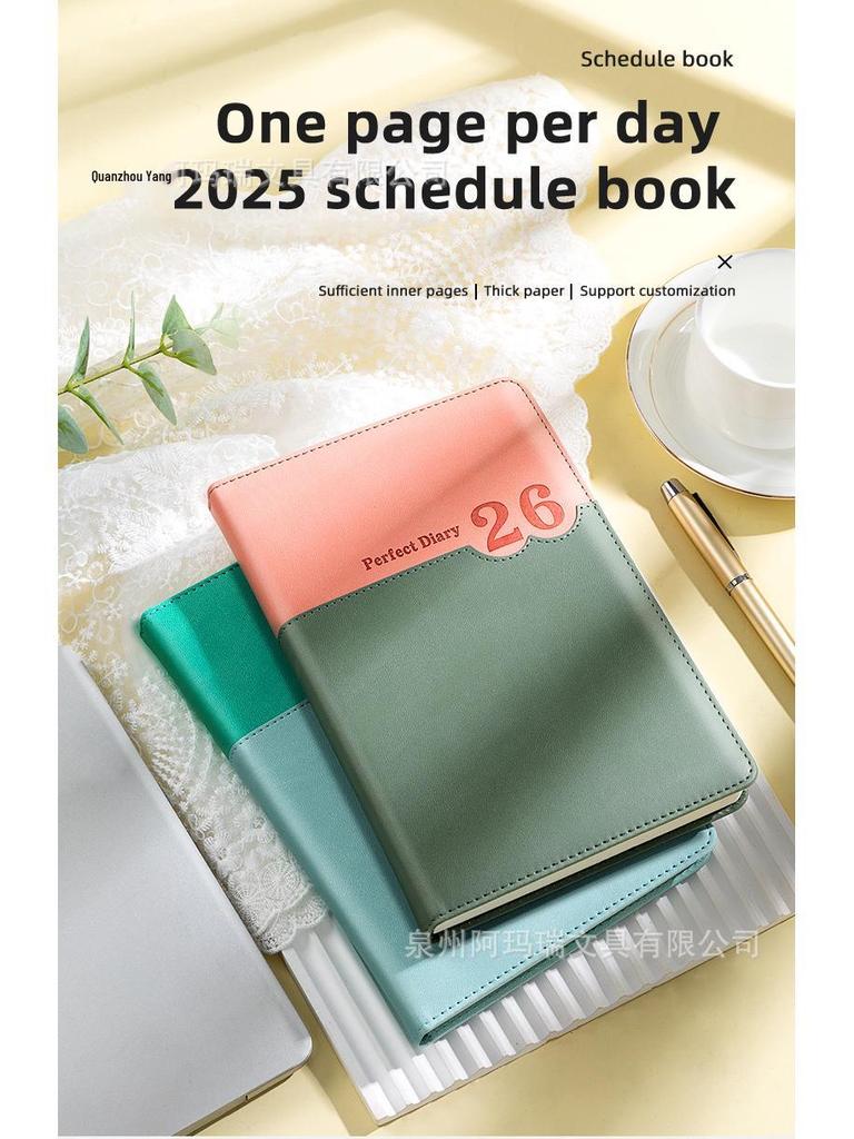 2026 English-Spanish Daily Planner Diary & Calendar Notebook
