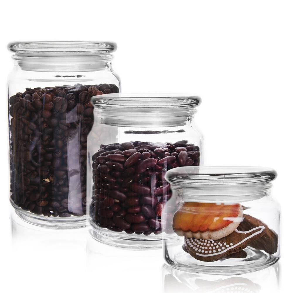 Glass food container 750 ml