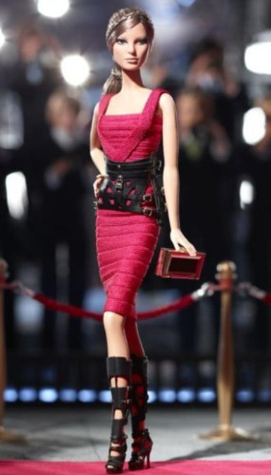 Barbie Herve Leger by Max Azria Barbie Doll