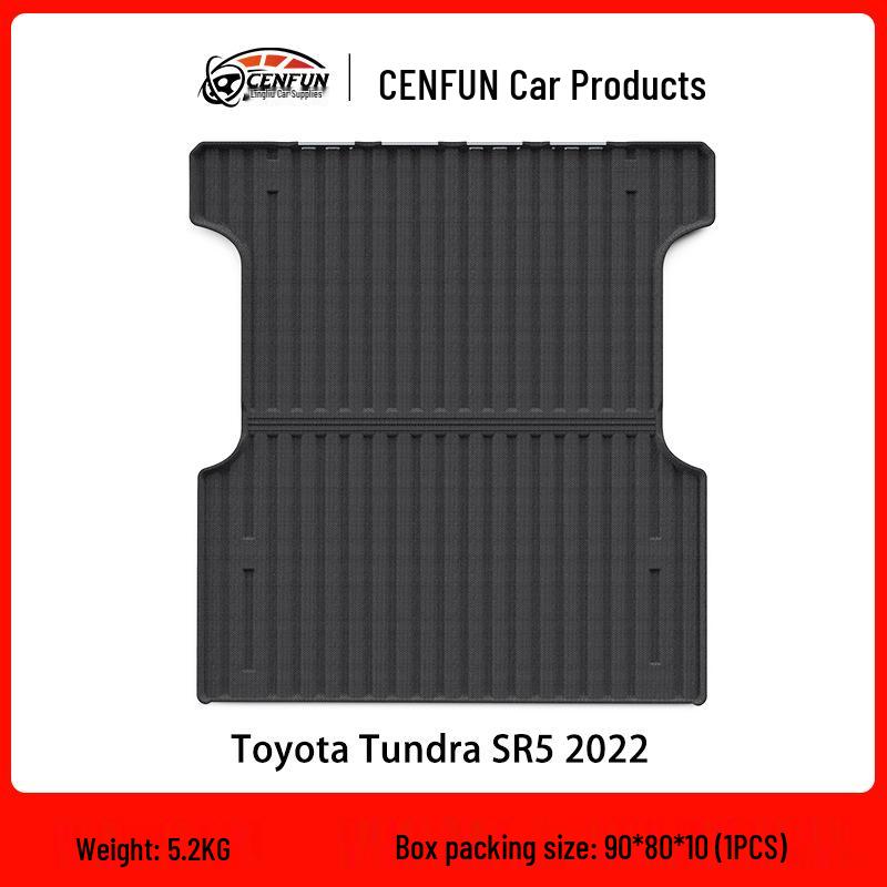 Allwetter-Heckklappen- und Ladeflächenmatte für amerikanische Pick-up-Trucks