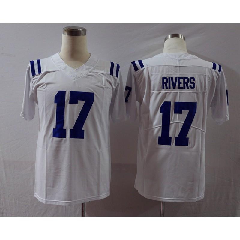 Mens NFL Indianapolis Colts Football Jersey Custom Name Number Cotton Blend Sports Uniform Fans