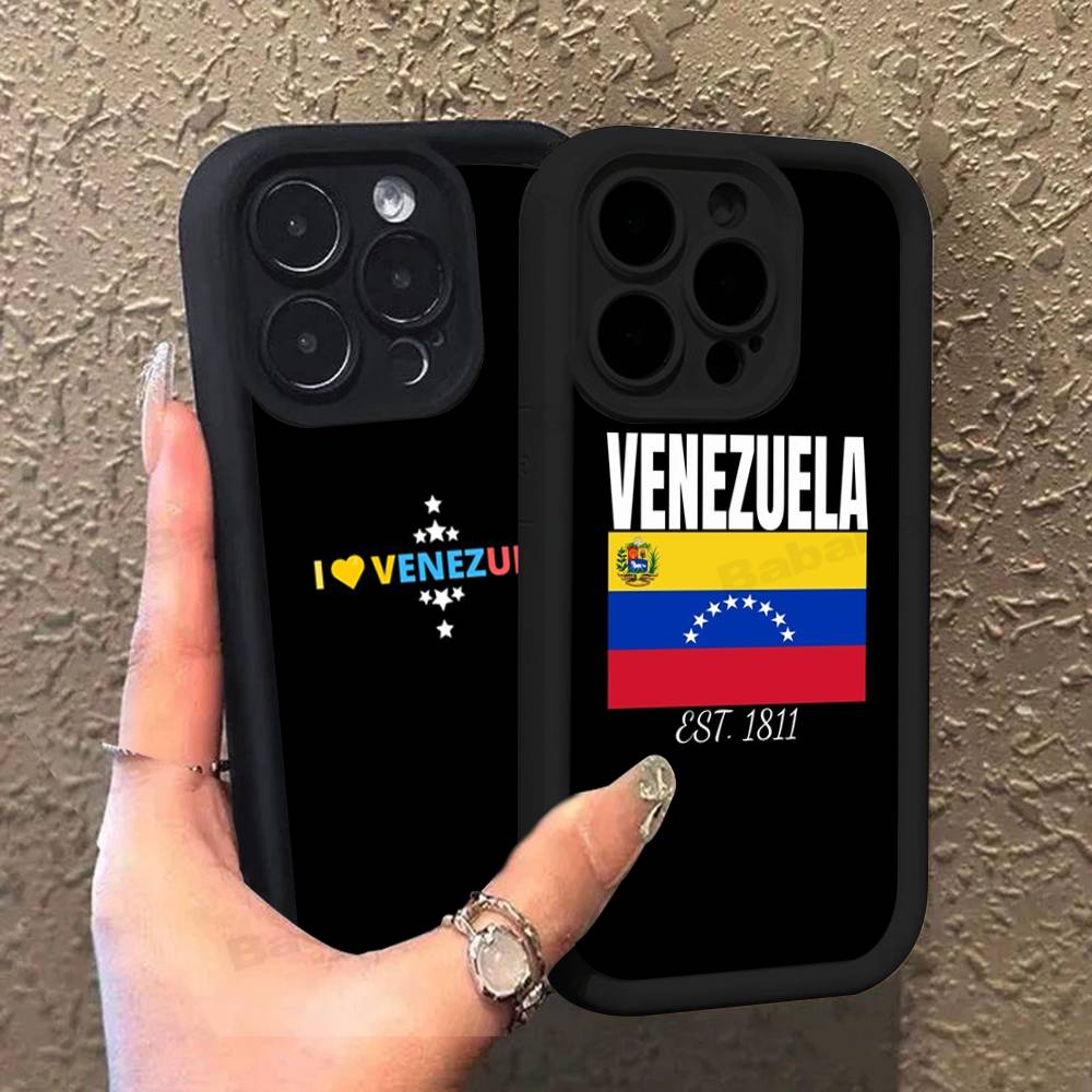 Flag Of Venezuela TPU Phone Cover For Iphone 17 16 15 14 13 12 11 Pro Max Plus Case Cover