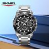 Electronic Watch Men's Sports Chronograph Watch Steel Belt Multi-function Electronic Watch Luminous Waterproof Watch