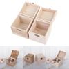 Storage Box Party Supplies Tung Wood Wooden 3.93*3.93*3.93inch