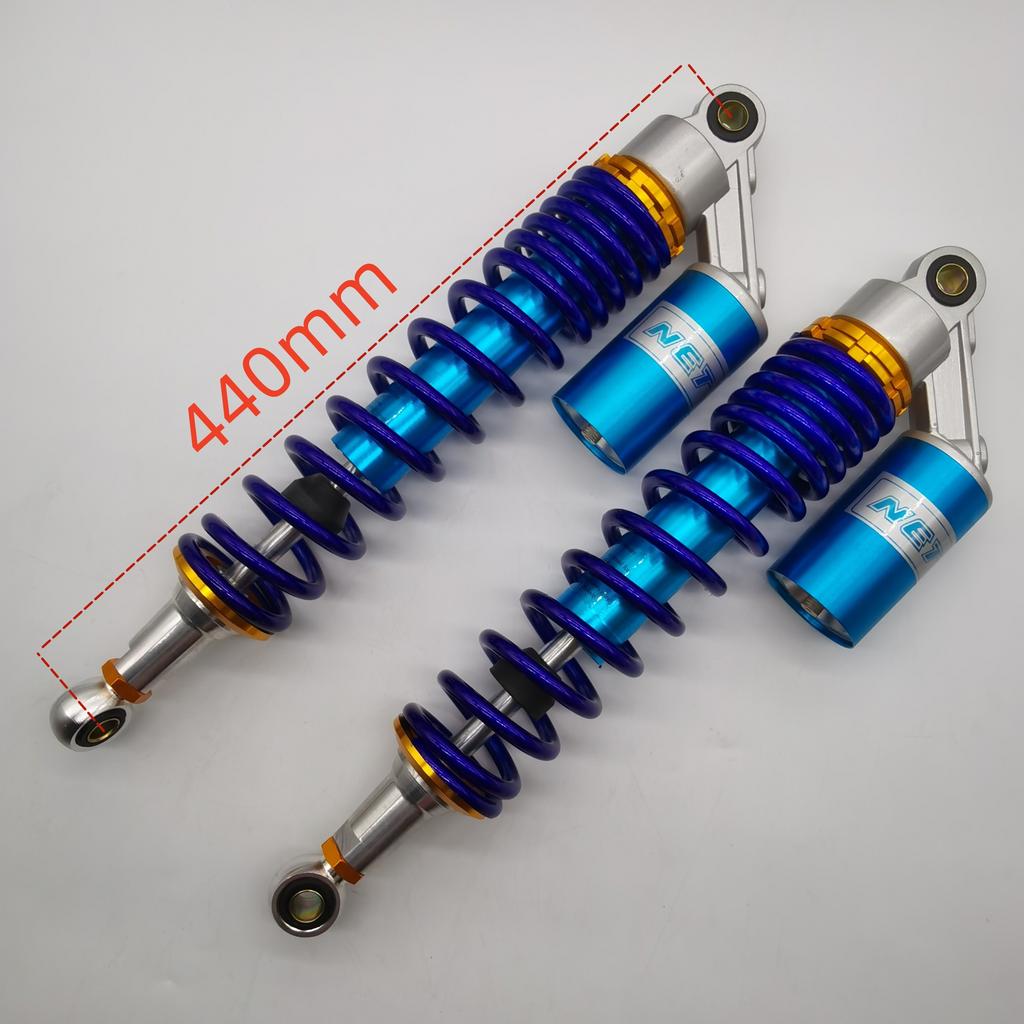 Universal 400mm-440mm Motorcycle Shock Absorber 8mm Spring for HONDA YMAHA SUZUKI Kawasaki